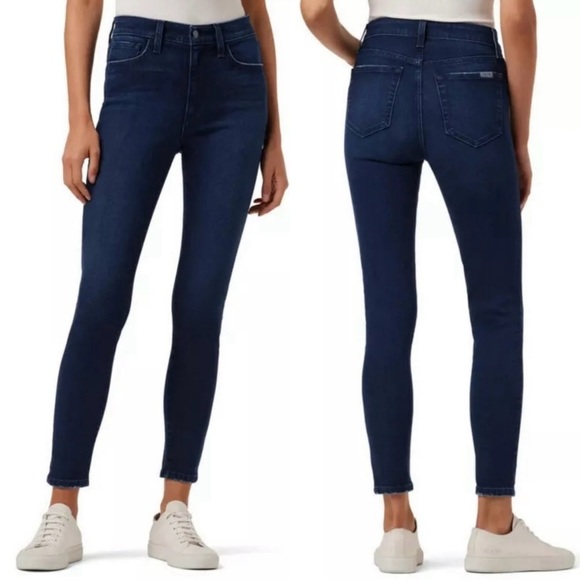 JOE’S HIGH RISE SKINNY ANKLE JEANS IN VELA - Picture 1 of 8